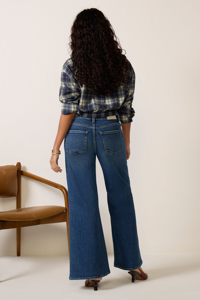 Petite Vivian Wide Leg Jean