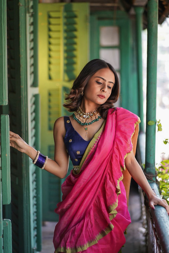 Pink Ruffle Rani
