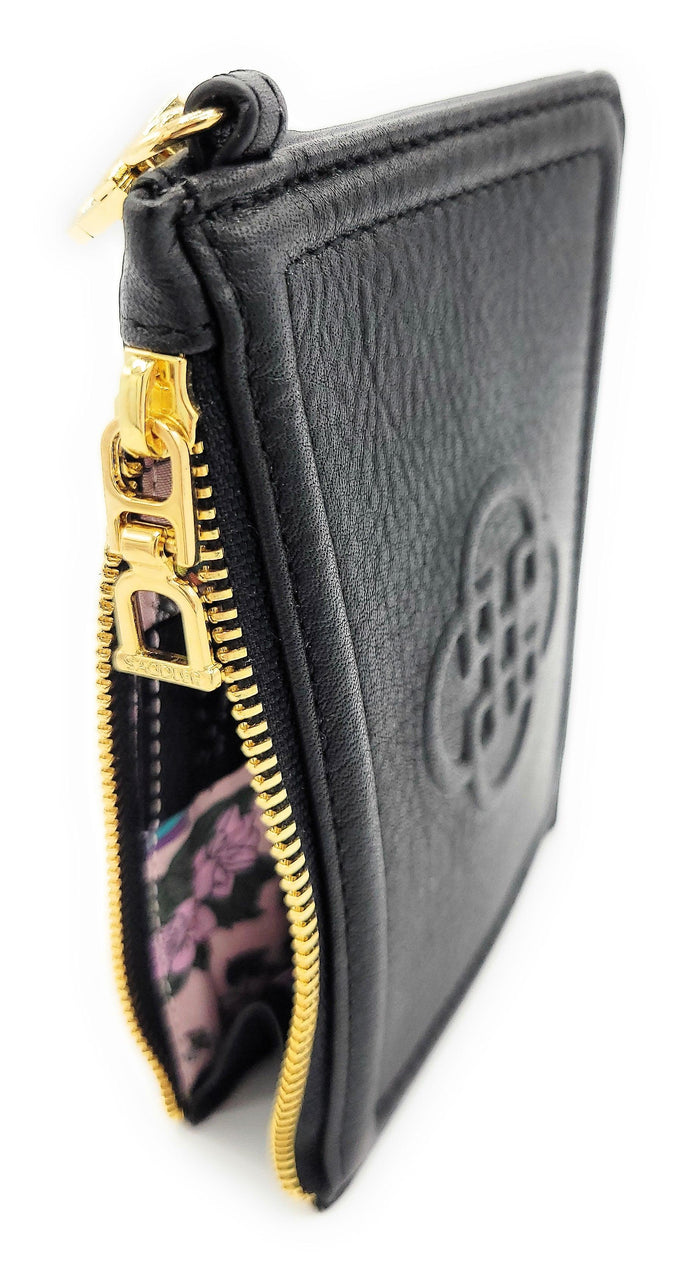 Piper Leather Top-Zip Card Holder – Saddler - Bascora