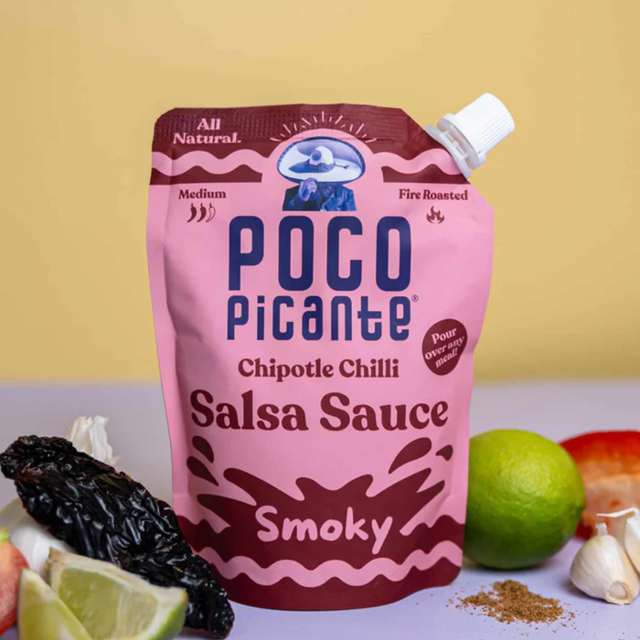 Poco Picante Chipotle Chilli Smoky Salsa Sauce 200g