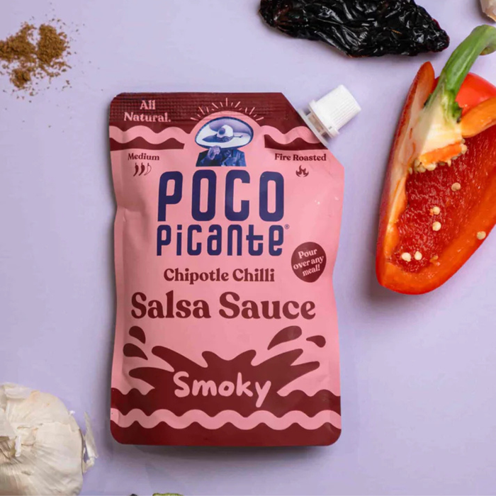 Poco Picante Chipotle Chilli Smoky Salsa Sauce 200g