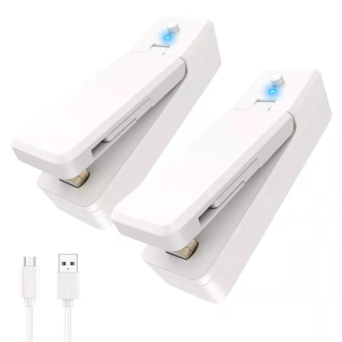 Portable Rechargeable Heat Sealer For Plastic Snack Bags And Food Storage