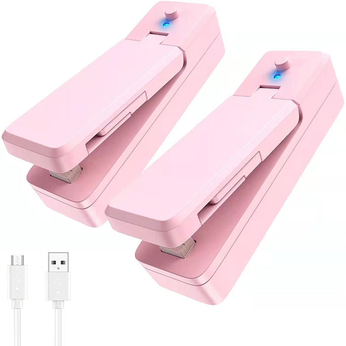 Portable Rechargeable Heat Sealer For Plastic Snack Bags And Food Storage