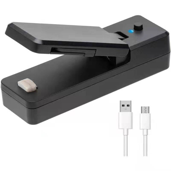 Portable Rechargeable Heat Sealer For Plastic Snack Bags And Food Storage