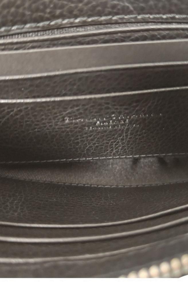 Portacarte donna in pelle nero