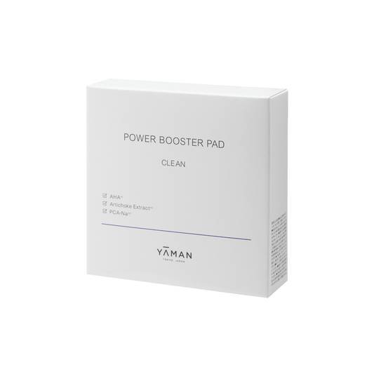 White box of YAMAN Power Booster Pad on a white background