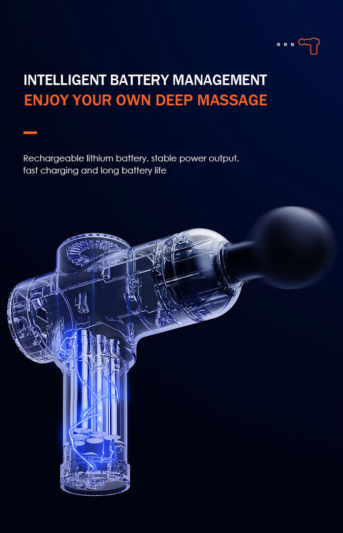 ProRelax Mini Massage Gun For Deep Tissue Muscle Recovery And Pain Relief