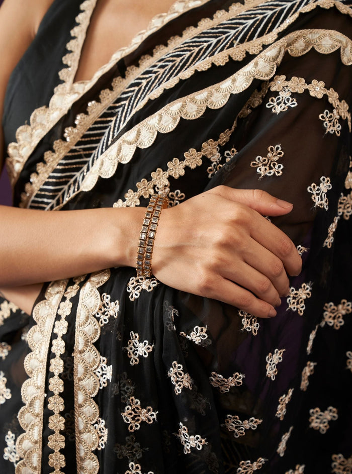 Pure Silver Aruna Bangle