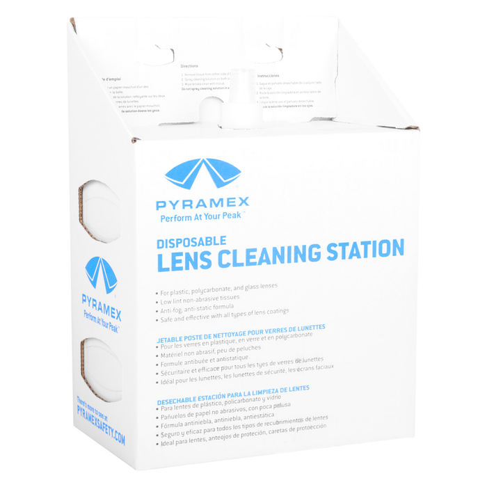 Pyramex Disposable Lens Cleaning Station 16 oz