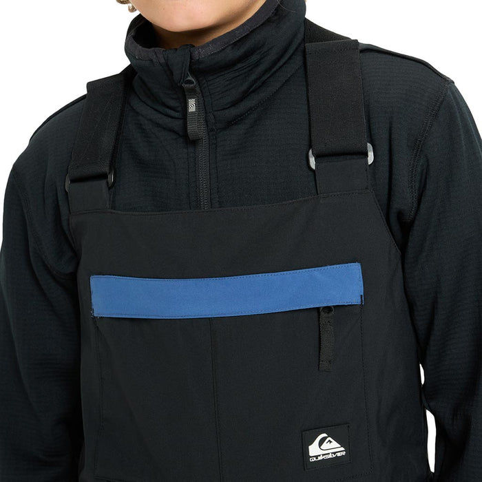 Quiksilver 2026 Kids Mash Up Bib Pant - True Black