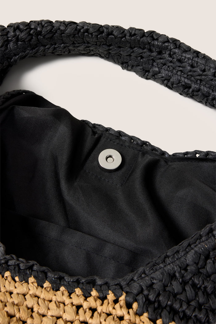 Raffia Shopper Tote