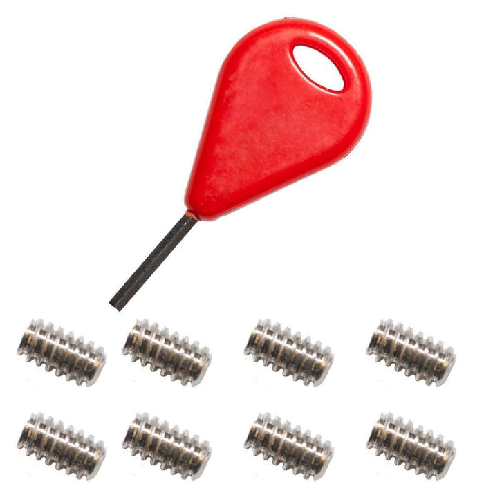 Rail Fin Set Screws 8 Pack