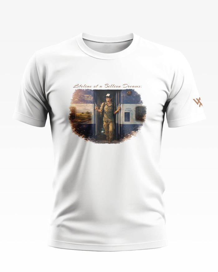 Railway Lifeline of a billion Dreams Soft Cotton T-shirt