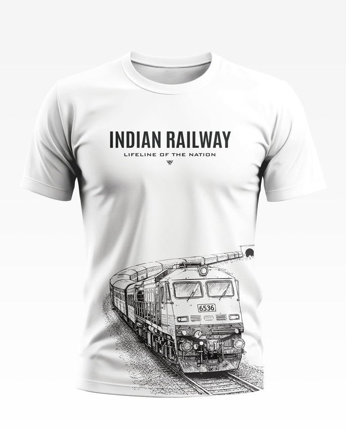 Railway Lifeline of The Nation Soft Cotton T-shirt