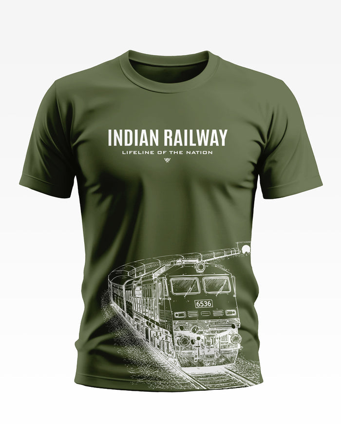 Railway Lifeline of The Nation Soft Cotton T-shirt