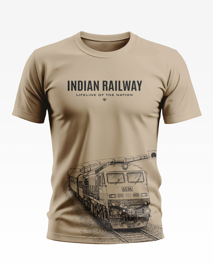 Railway Lifeline of The Nation Soft Cotton T-shirt