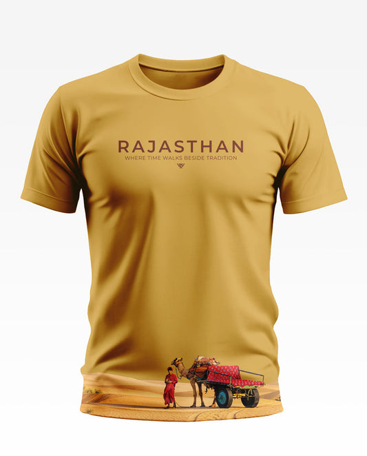 Rajasthan Beside Tradition Soft Cotton T-shirt