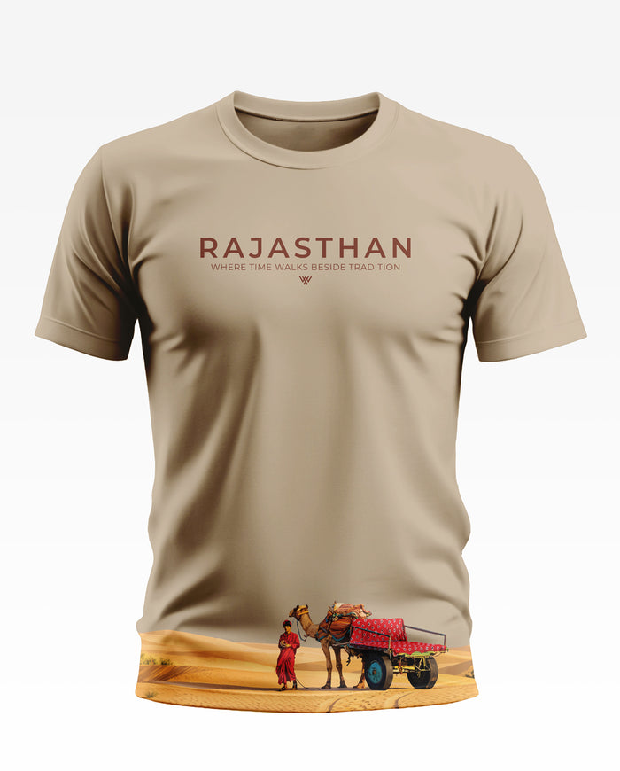 Rajasthan Beside Tradition Soft Cotton T-shirt