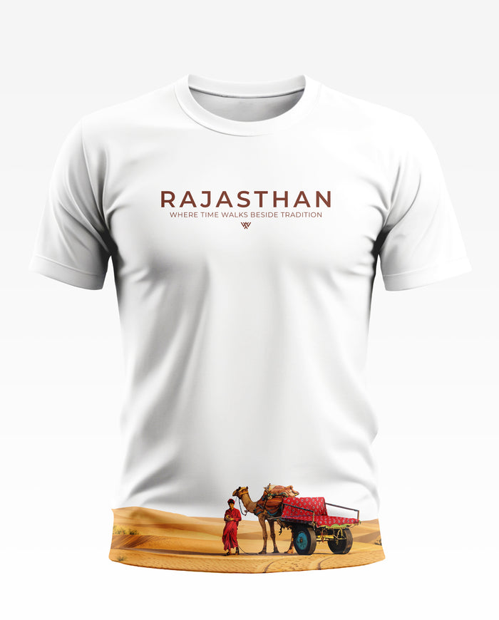 Rajasthan Beside Tradition Soft Cotton T-shirt