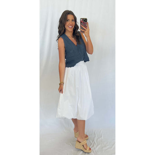 RDI - Shura, Sleeveless V-Neck Vest 118 - True Blue