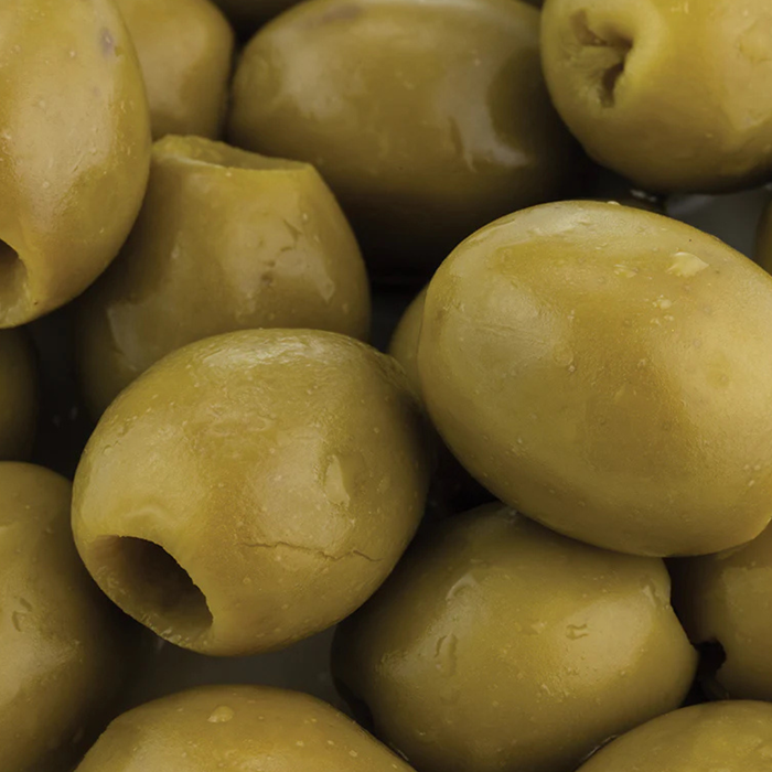 Realfoods by Organico Green Pitted Olives 230g