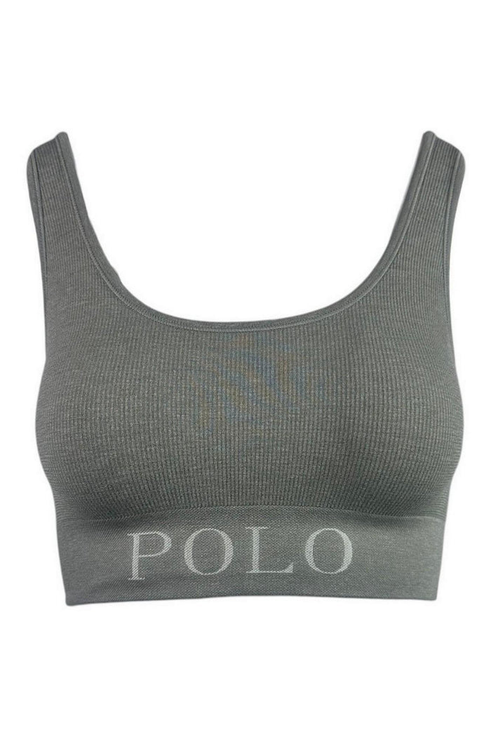 reggiseno sportivo donna grigio