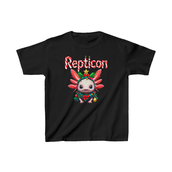 Repticon Kids Heavy Cotton™ Tee w/ Axolotl Christmas Tree