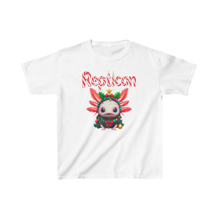 Repticon Kids Heavy Cotton™ Tee w/ Axolotl Christmas Tree