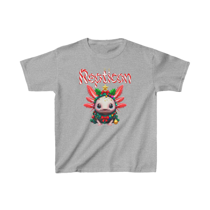 Repticon Kids Heavy Cotton™ Tee w/ Axolotl Christmas Tree