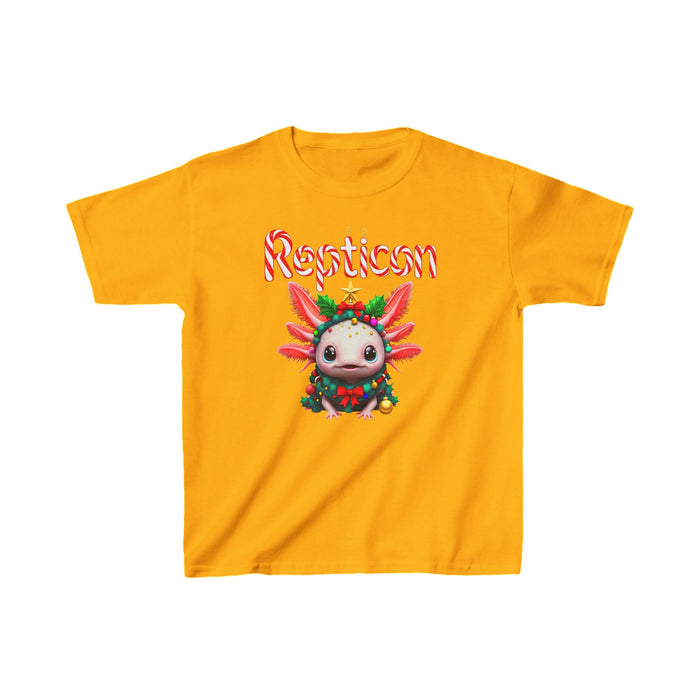 Repticon Kids Heavy Cotton™ Tee w/ Axolotl Christmas Tree