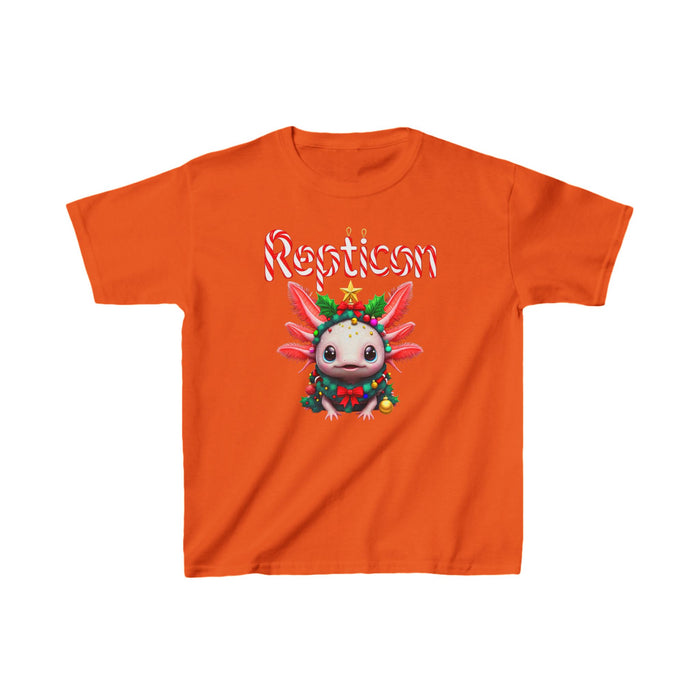 Repticon Kids Heavy Cotton™ Tee w/ Axolotl Christmas Tree