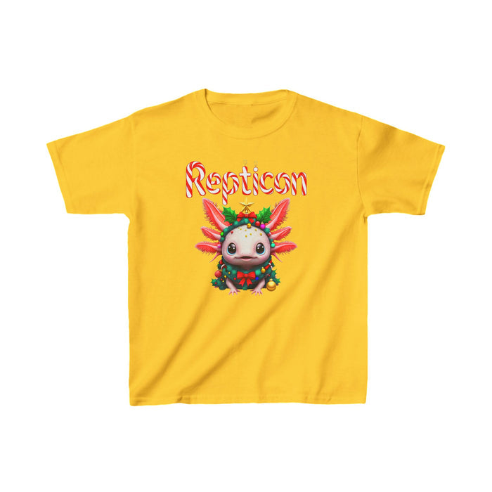 Repticon Kids Heavy Cotton™ Tee w/ Axolotl Christmas Tree