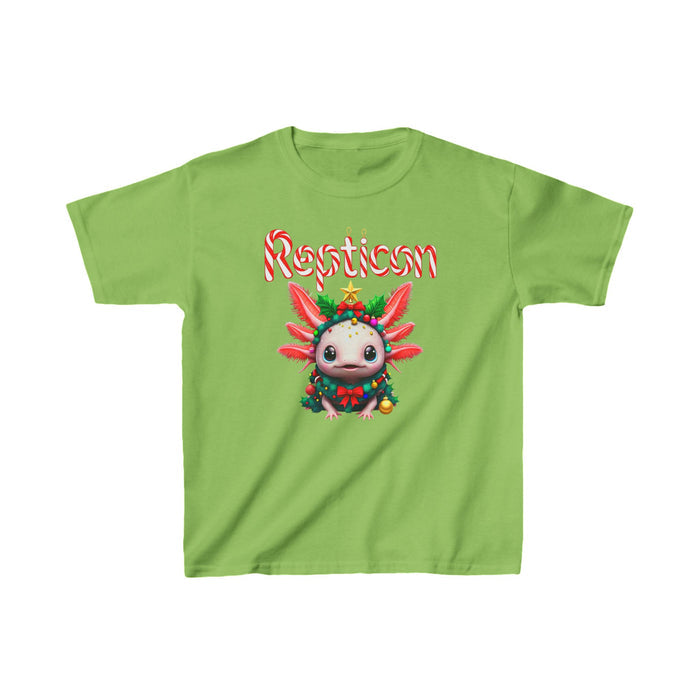 Repticon Kids Heavy Cotton™ Tee w/ Axolotl Christmas Tree