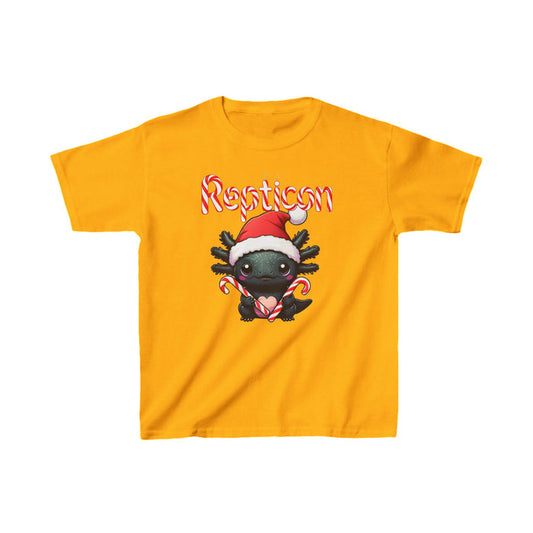 Repticon Kids Heavy Cotton™ Tee w/ Axolotl Santa