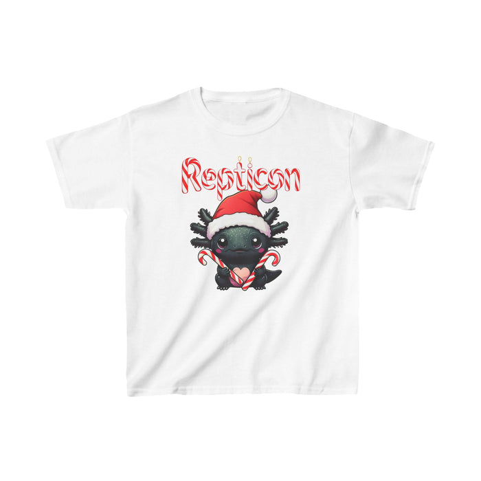 Repticon Kids Heavy Cotton™ Tee w/ Axolotl Santa