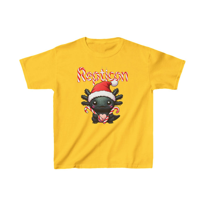 Repticon Kids Heavy Cotton™ Tee w/ Axolotl Santa