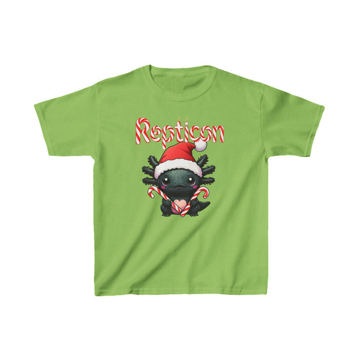 Repticon Kids Heavy Cotton™ Tee w/ Axolotl Santa
