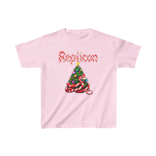 Repticon Kids Heavy Cotton™ Tee w/ Candy Cane Christmas Tree
