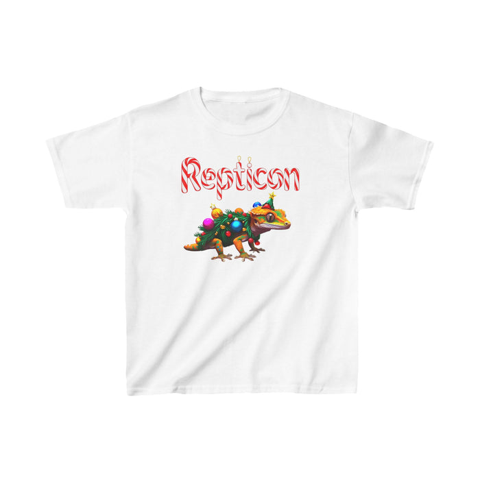 Repticon Kids Heavy Cotton™ Tee w/ Crested Gecko Christmas Tree