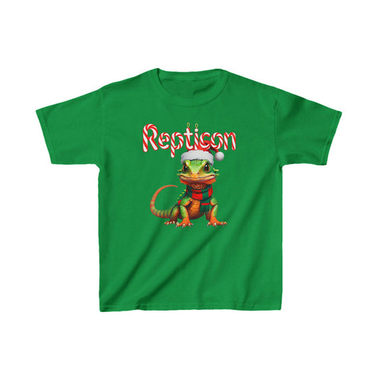 Repticon Kids Heavy Cotton™ Tee w/ Lizard Santa