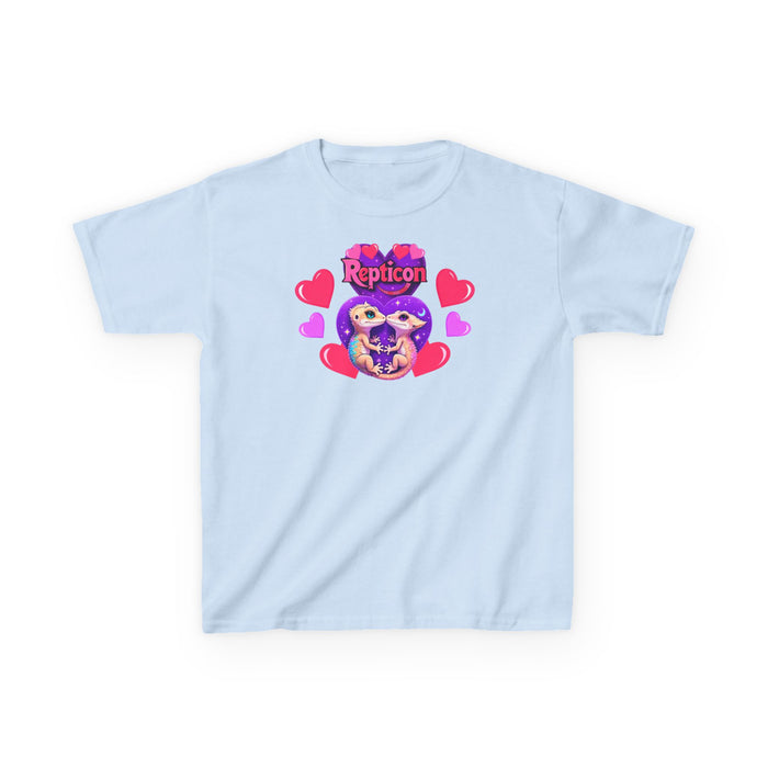 Repticon Kids Heavy Cotton™ Tee w/ Valentine Crested Geckos