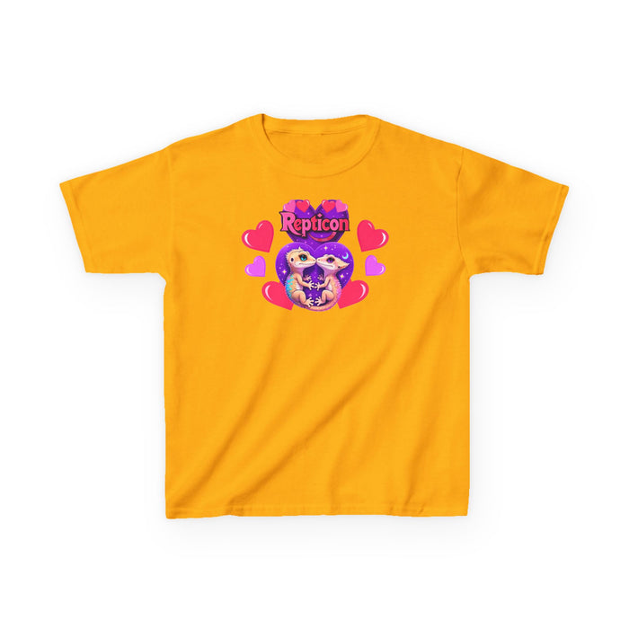 Repticon Kids Heavy Cotton™ Tee w/ Valentine Crested Geckos