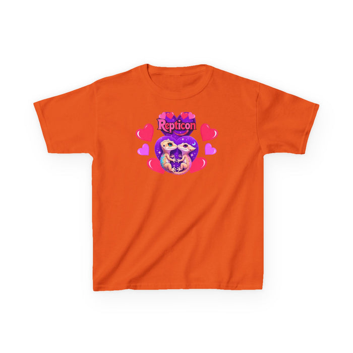 Repticon Kids Heavy Cotton™ Tee w/ Valentine Crested Geckos