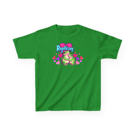 Repticon Kids Heavy Cotton™ Tee w/ Valentine Frogs