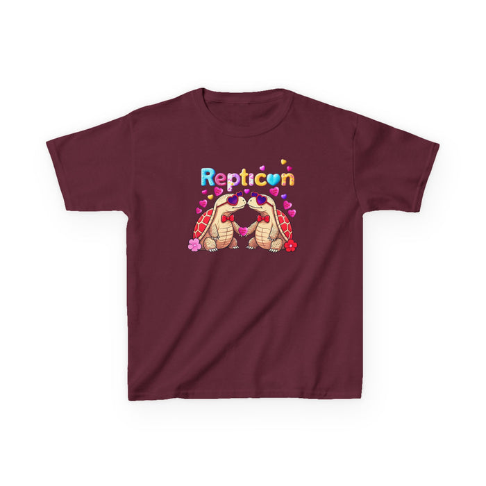Repticon Kids Heavy Cotton™ Tee w/ Valentine Tortoises