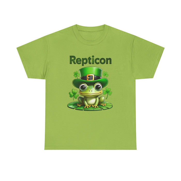 Repticon Unisex Heavy Cotton Tee w/ Frog