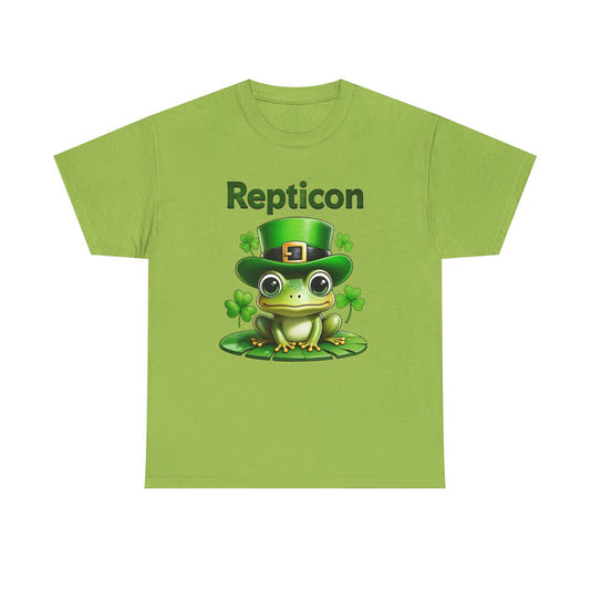 Repticon Unisex Heavy Cotton Tee w/ Frog