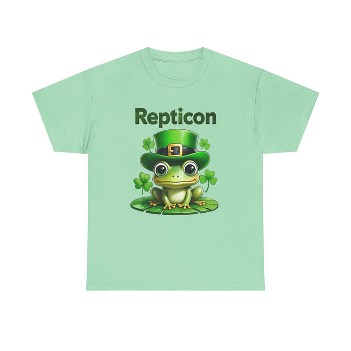 Repticon Unisex Heavy Cotton Tee w/ Frog
