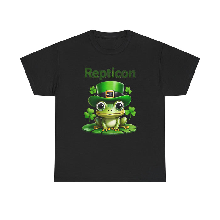 Repticon Unisex Heavy Cotton Tee w/ Frog