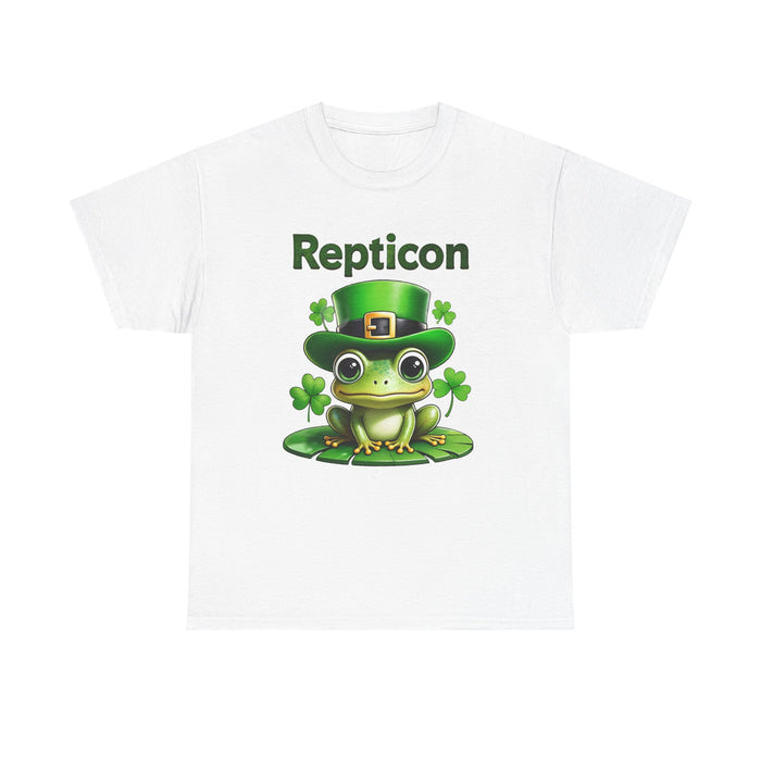 Repticon Unisex Heavy Cotton Tee w/ Frog